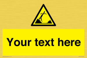 Custom Warning submerged objects